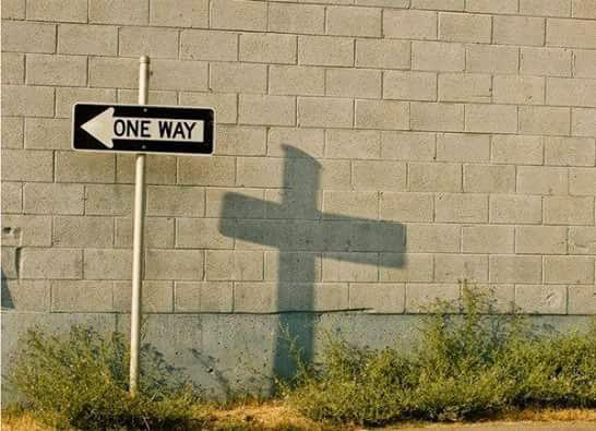 One way Cross